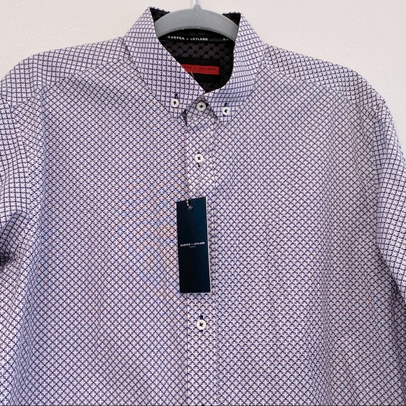 HARPER LEYLAND Long Sleeve Button Down Shirt - Picture 2 of 11